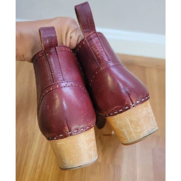 Swedish Hasbeens Victorian Bootie Boots Sz:9 - Picture 5 of 10